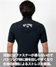 BILLABONG ビラボン NCZ WITH ITADAKI 2X2mm スプリング BE018-155 メンズ ウェットスーツ ムラサキスポーツ(BLK-M)