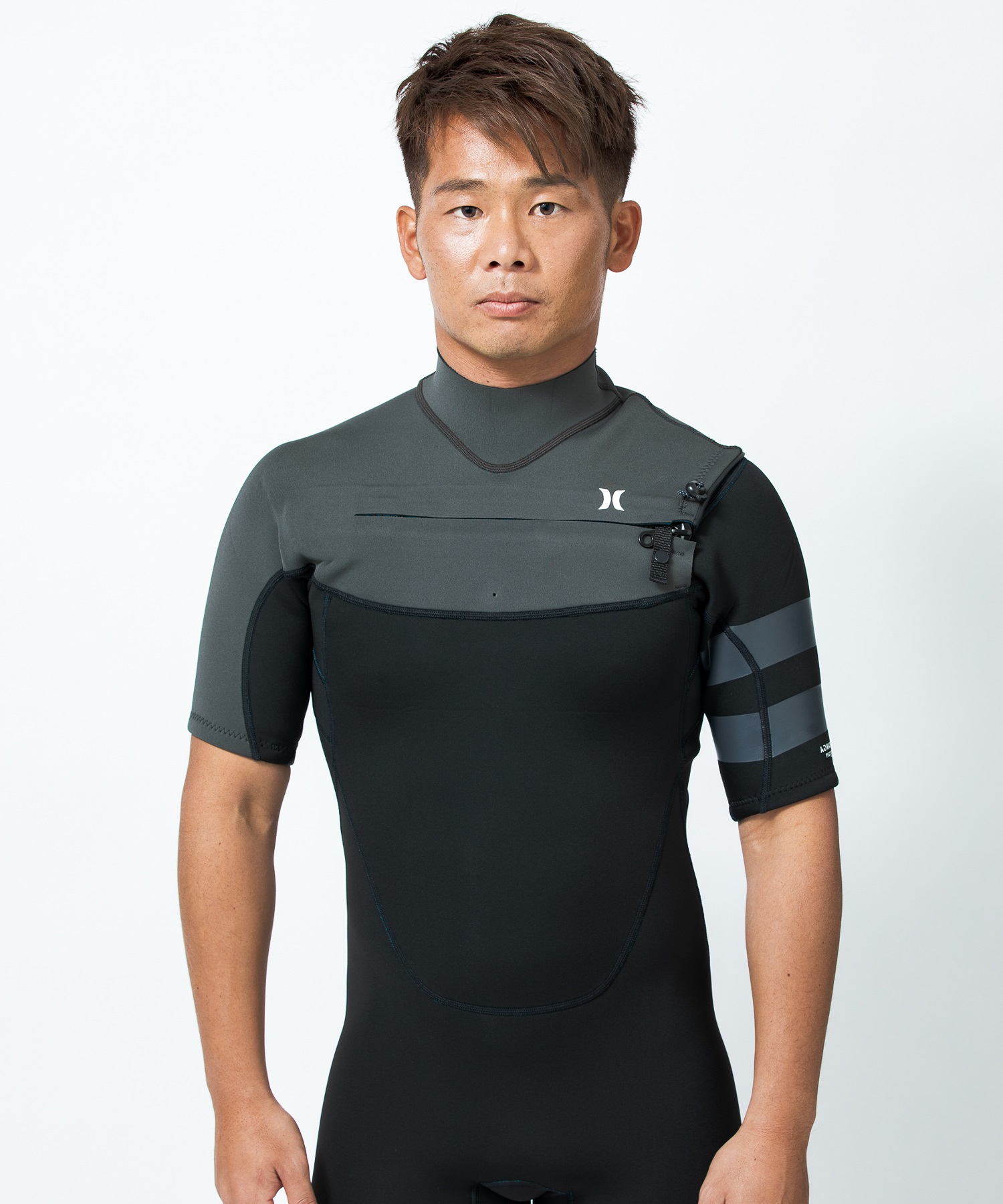 Hurley ハーレー CZ ADVANTAGE+ 2X2mm MZSPAD24 メンズ ウェットスーツ スプリング ムラサキスポーツ(BLK-M)