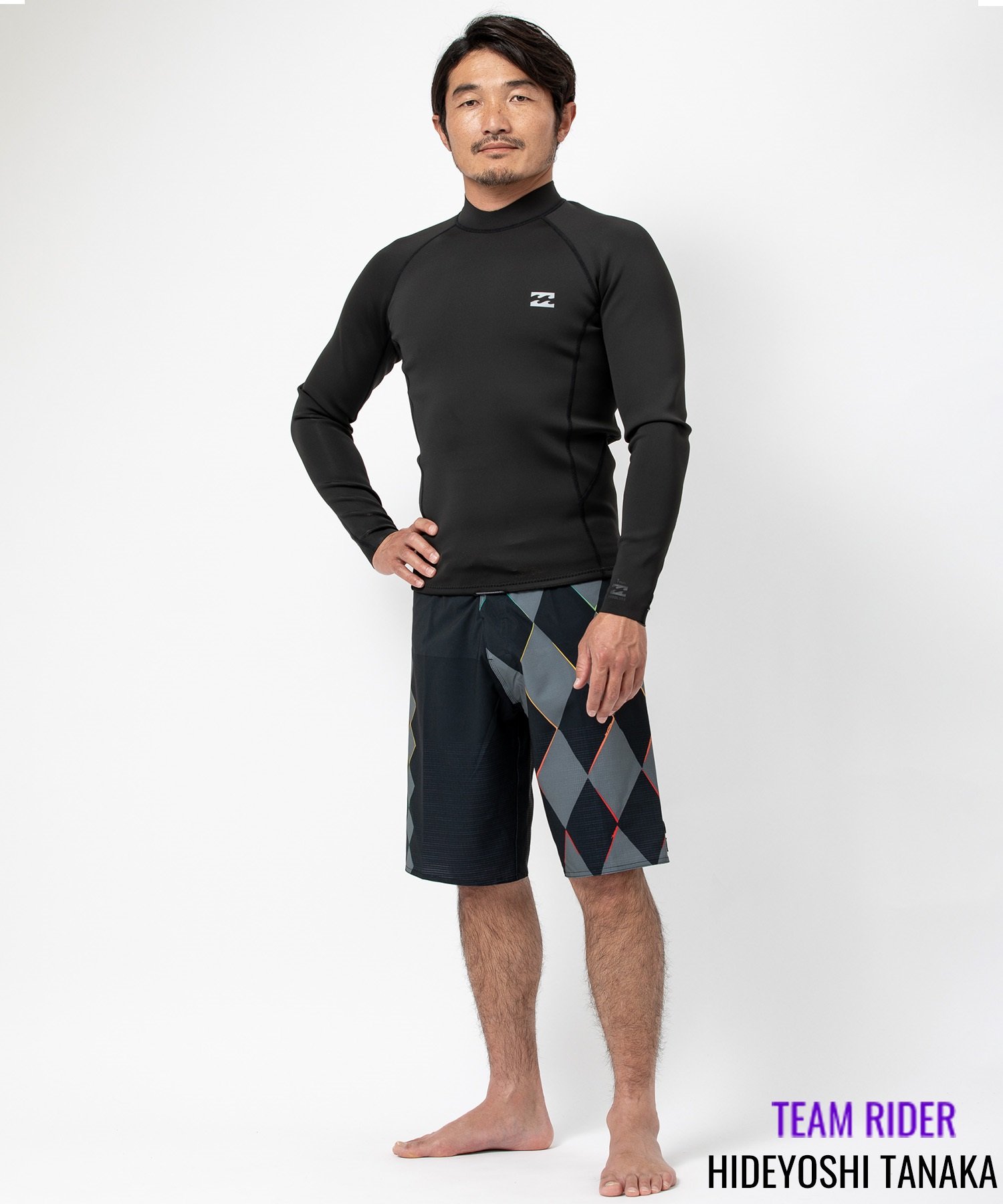 BILLABONG ビラボン LJK NZ ABSOLUTE 1ｍｍ BE011-881 メンズ ウェットスーツ ジャケット ムラサキスポーツ(BLK-M)