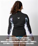 ROXY ロキシー LJK FZ SWELL SERIES 2mm RWT241703 レディース ウェットスーツ ロングジャケット ムラサキスポーツ(BLK-M)