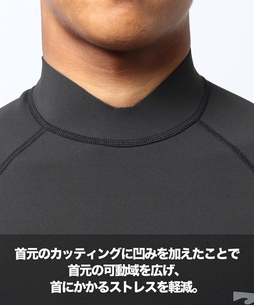 BILLABONG ビラボン NZ ABSOLUTE 1X1mm BD018-882 メンズ ウェットスーツ ジャケット ムラサキスポーツ KK D27(BKBK-M)