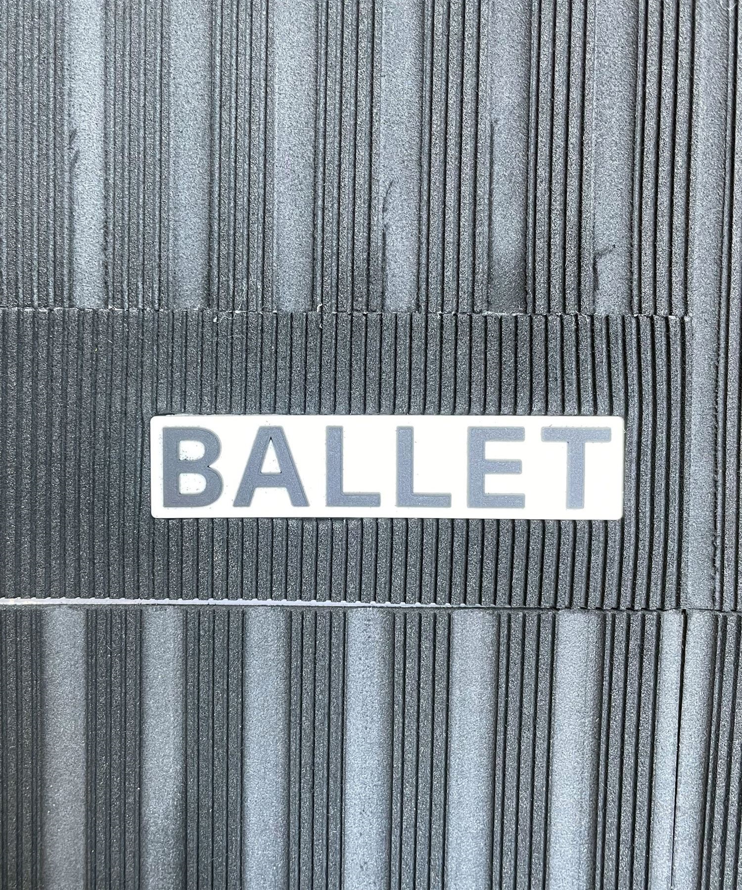 BALLET バレー TWO-STEP 4ピースデッキパッド サーフィン デッキパッド ムラサキスポーツ(BLK-ONESIZE)