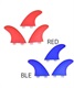THREE WEATHER スリーウェザー FIN FIBREGLASS  TRI サーフィン フィン II E27(GRN-TRI)