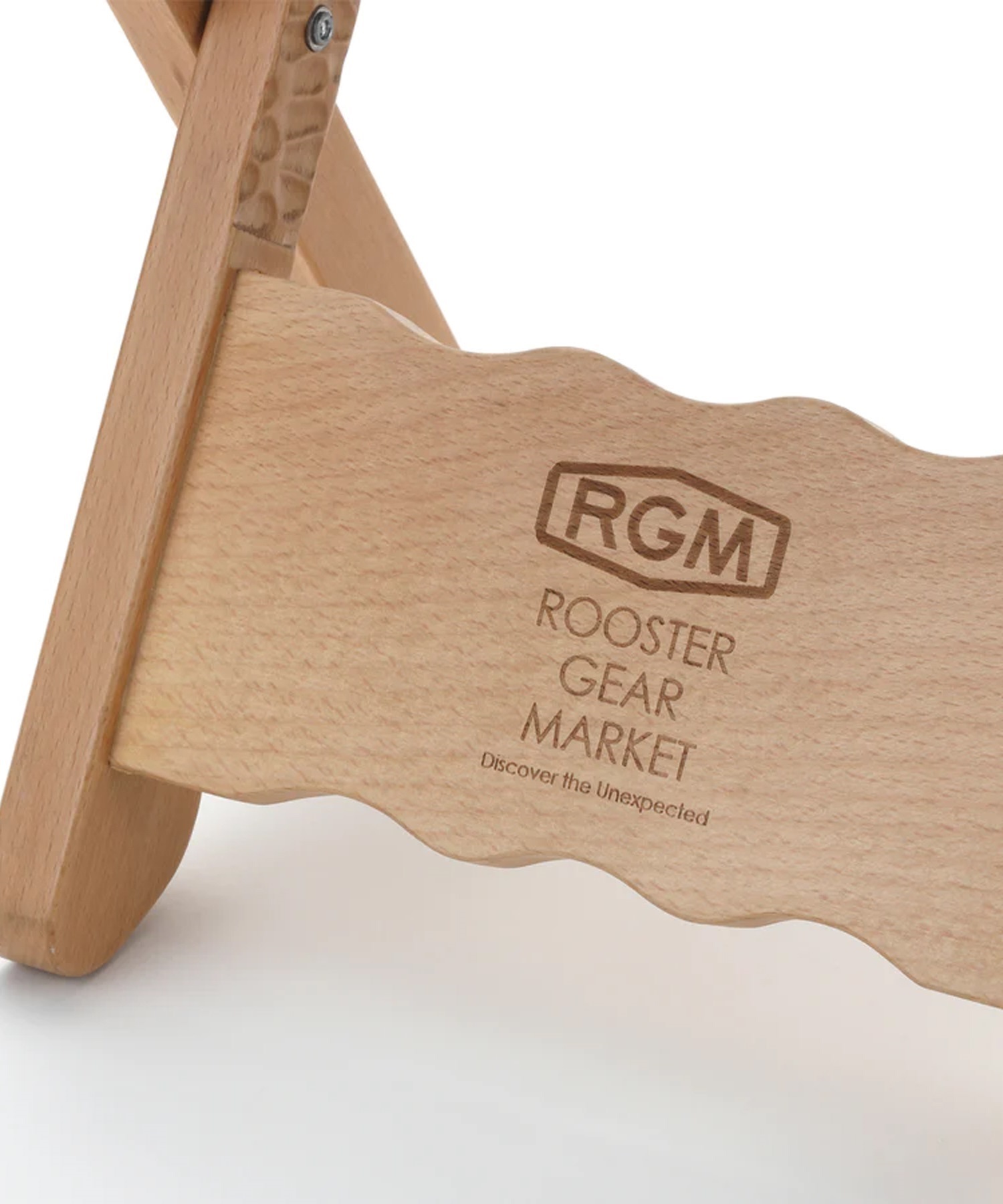 ROOSTER GEAR MARKET ルースターギアマーケット WOOD STOOL 折り畳み 椅子 コンパクト RGM ムラサキスポーツ(COYOT-ONESIZE)