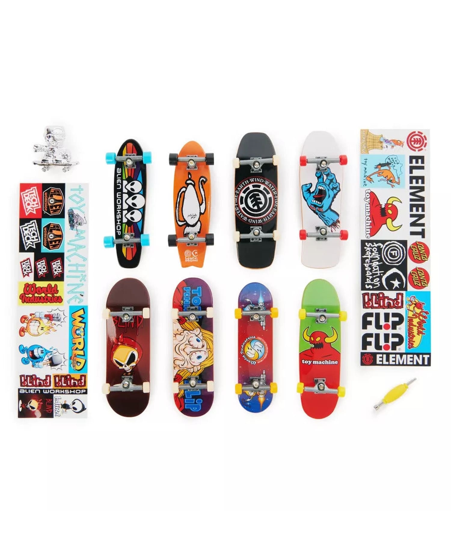 スケートボード フィンガーボード TECH DECK テックデッキ 25TH ANNIVERSARY PACK KK(ONECOLOR-ONESIZE)