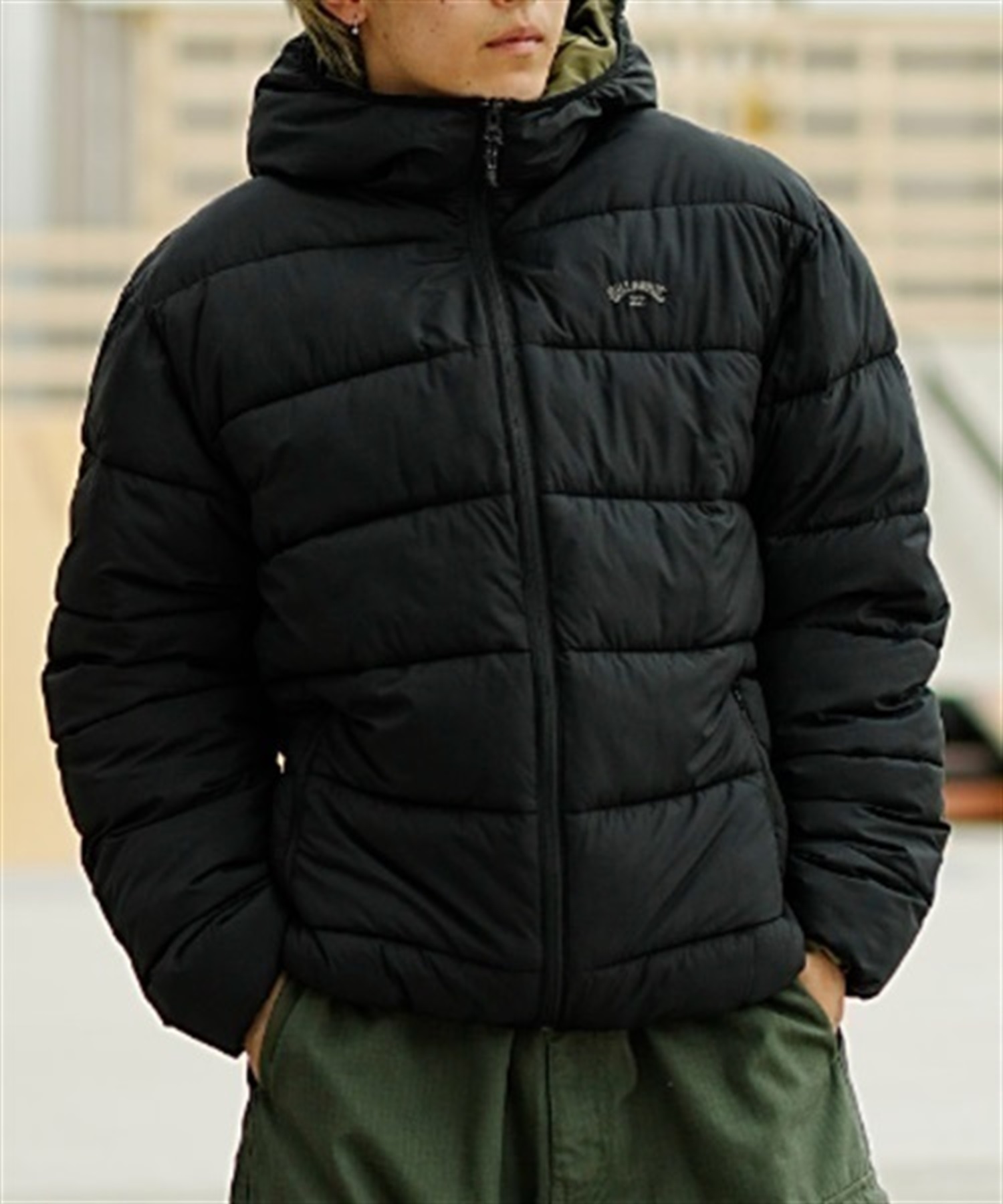 BILLABONG/ビラボン Y2K PUFF JACKET アウター 中綿ジャケット BD012-763(BLK-M)