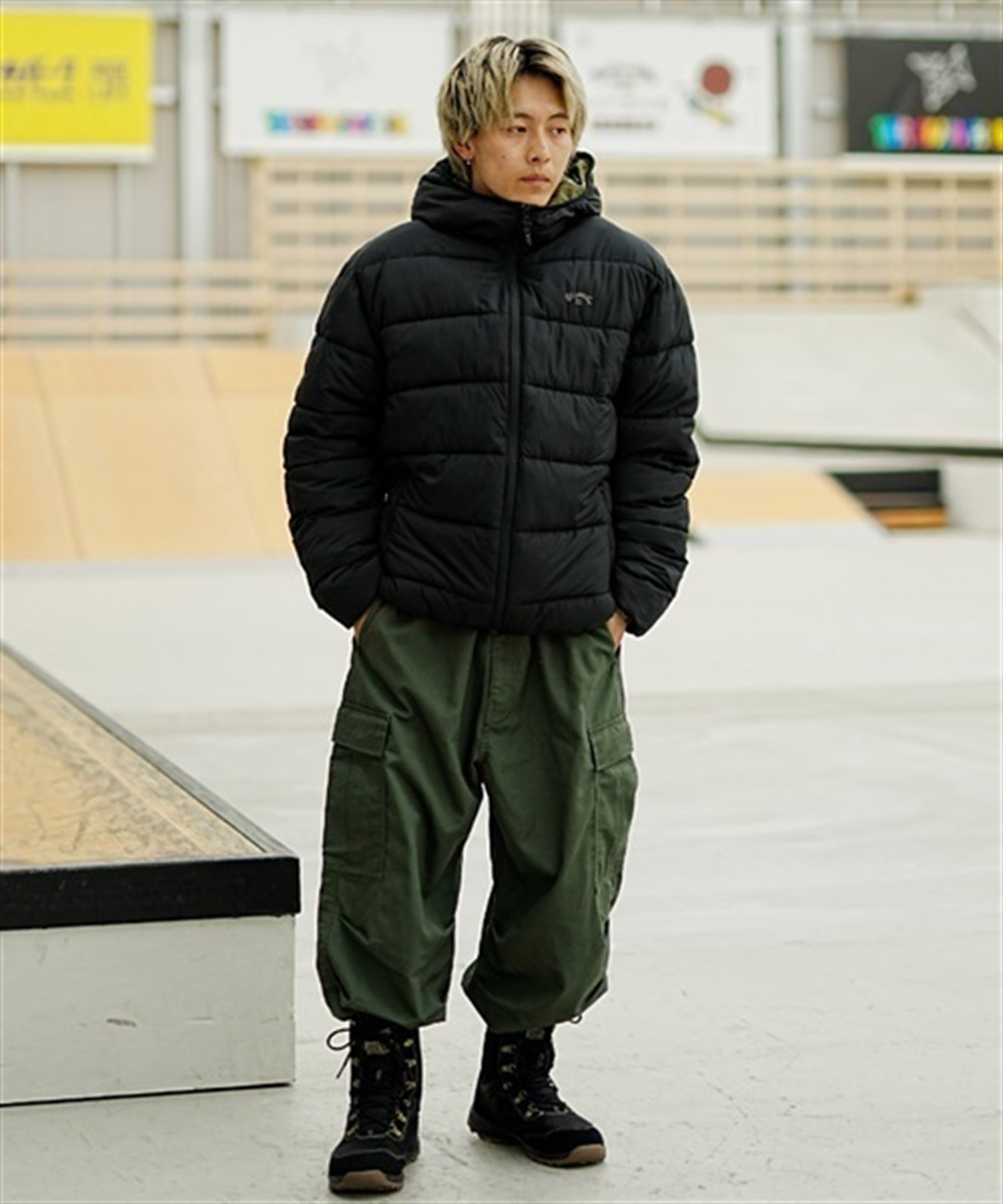 BILLABONG/ビラボン Y2K PUFF JACKET アウター 中綿ジャケット BD012-763(COR-M)