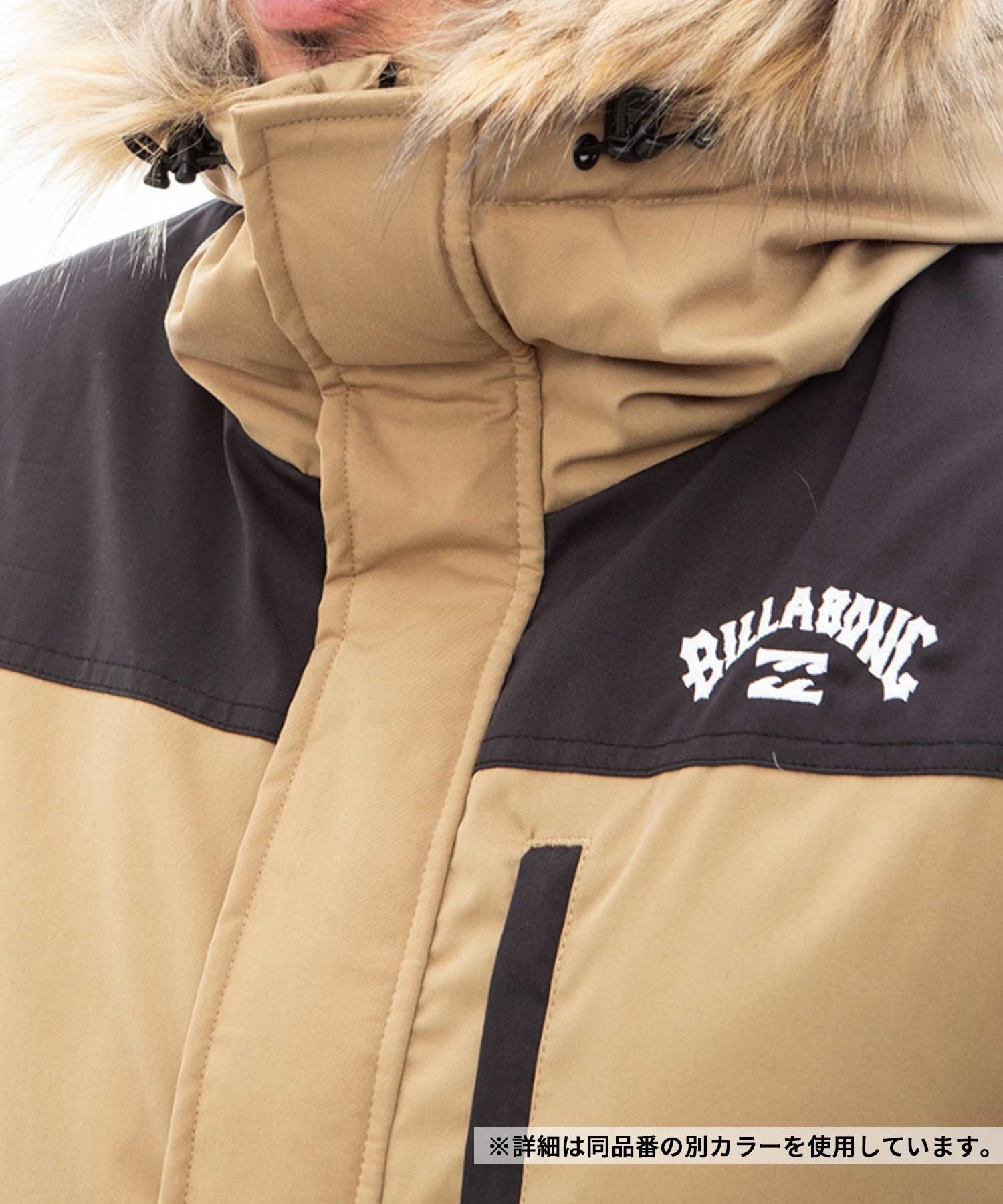 BILLABONG/ビラボン UPCYCLE DOWN JACKET ダウン ジャケット シンプル ロゴ 防寒 メンズ ジャケット BD012-771(SND-M)