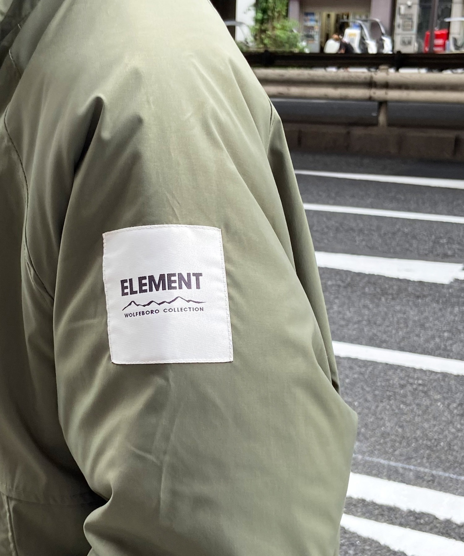 ELEMENT/エレメント SHELLED JACKET メンズ ブルゾン ジャケット 裏地