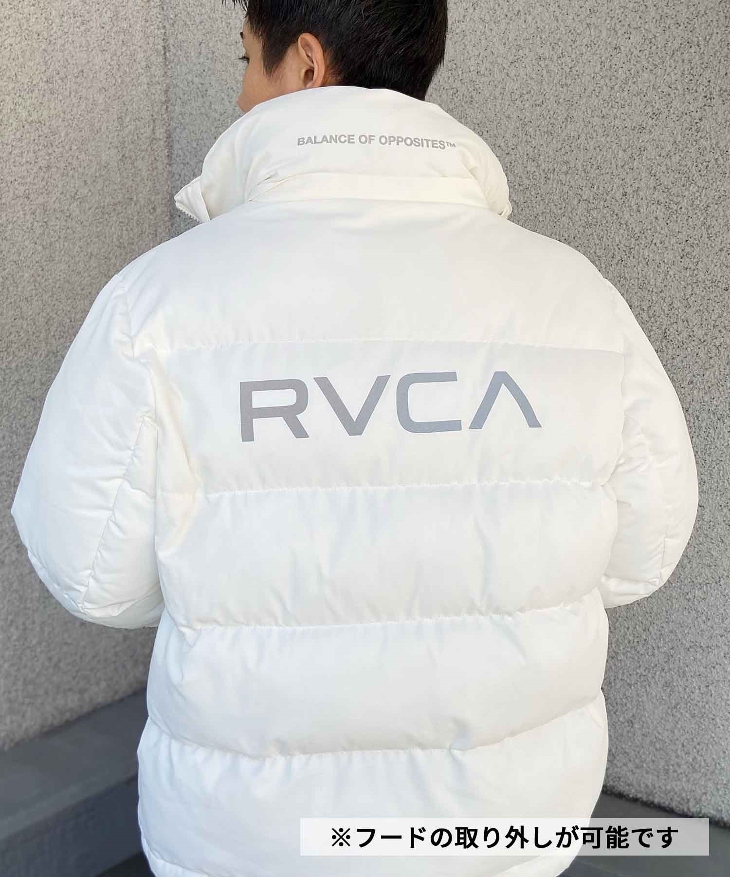 RVCA/ルーカ RVCA メンズ 中綿ジャケット 2WAY リフレクターロゴ BD042