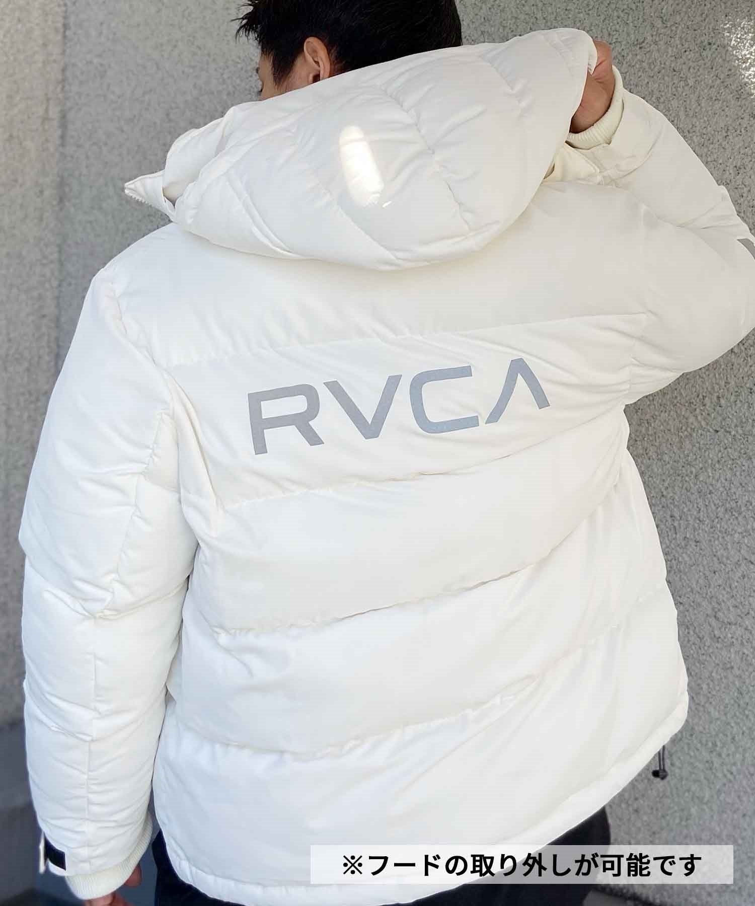 RVCA/ルーカ RVCA メンズ 中綿ジャケット 2WAY リフレクターロゴ BD042-782(BLK-S)