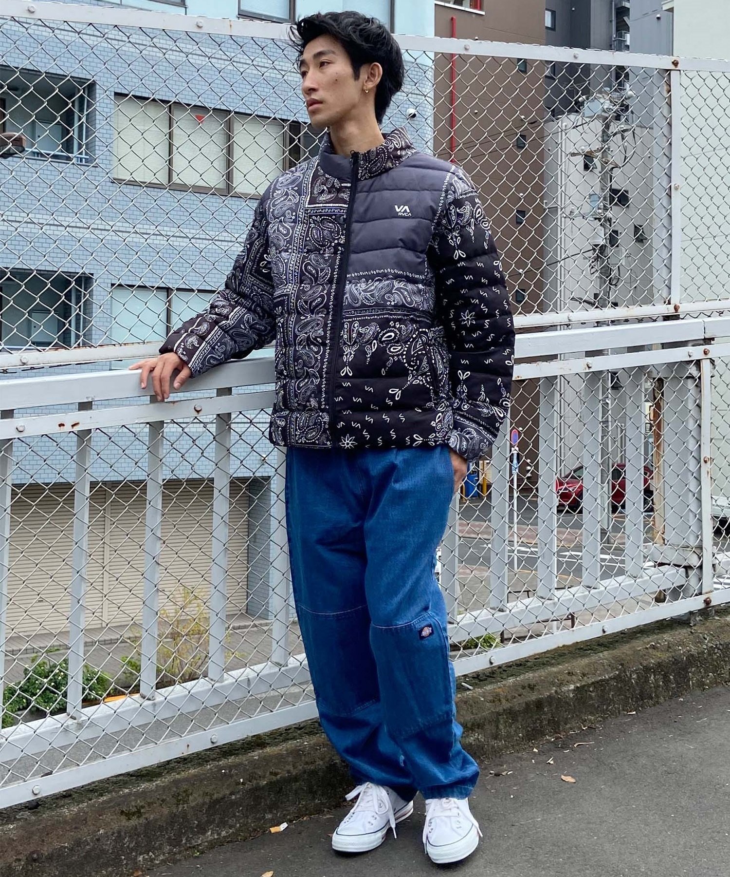 RVCA/ルーカ BREEZY PUFFER JACKET メンズ ダウン パフジャケット