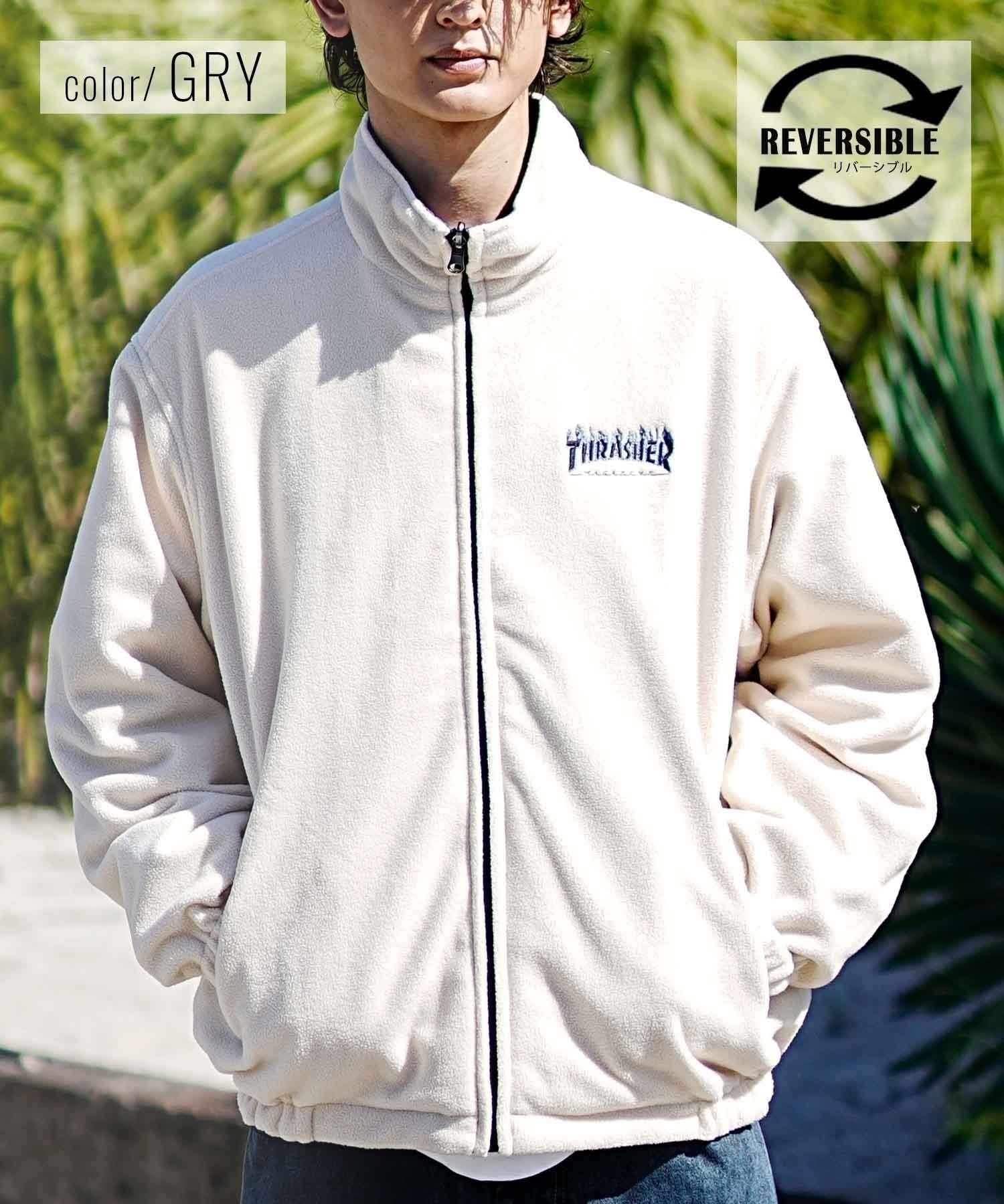 ムラサキスポーツ別注】THRASHER/スラッシャー メンズ リバーシブル 