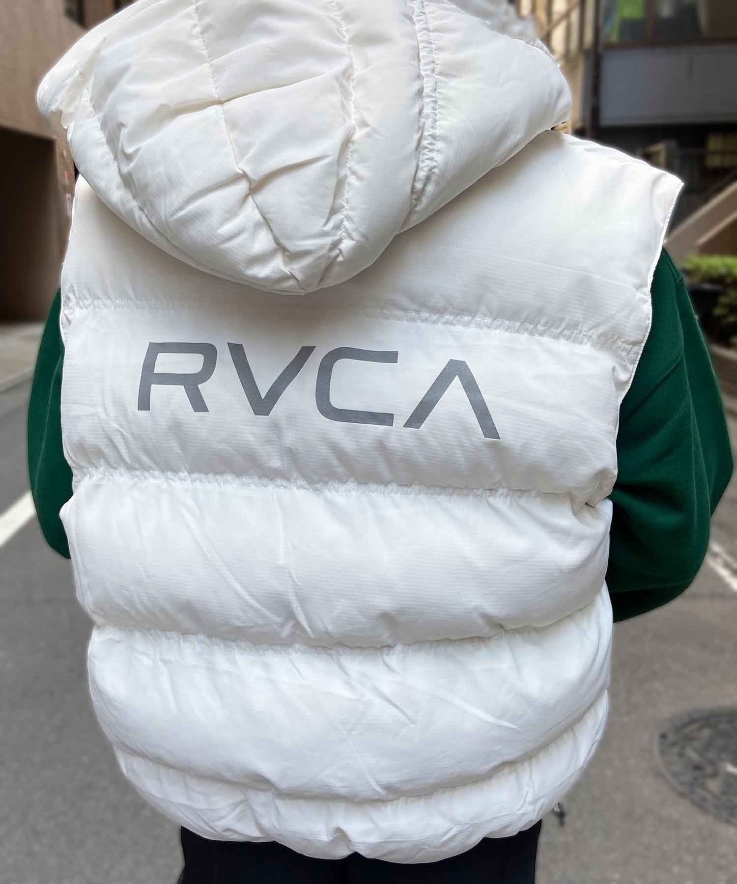 RVCA/ルーカ メンズ 中綿ベスト バックロゴ ２WAY BD042-789 アウター 