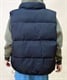 DC/ディーシー 23 PADDED VEST23 パデッド ベスト オーバーサイズ ワンポイント 撥水 ストレッチ DJK234054(WHT-M)