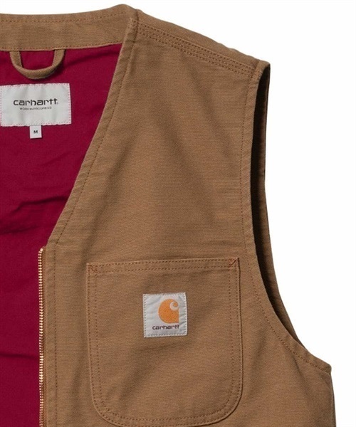 Carhartt WIP カーハートダブリューアイピー ARBOR VEST I031521 メンズ ベスト KK2 E5(BR-S)