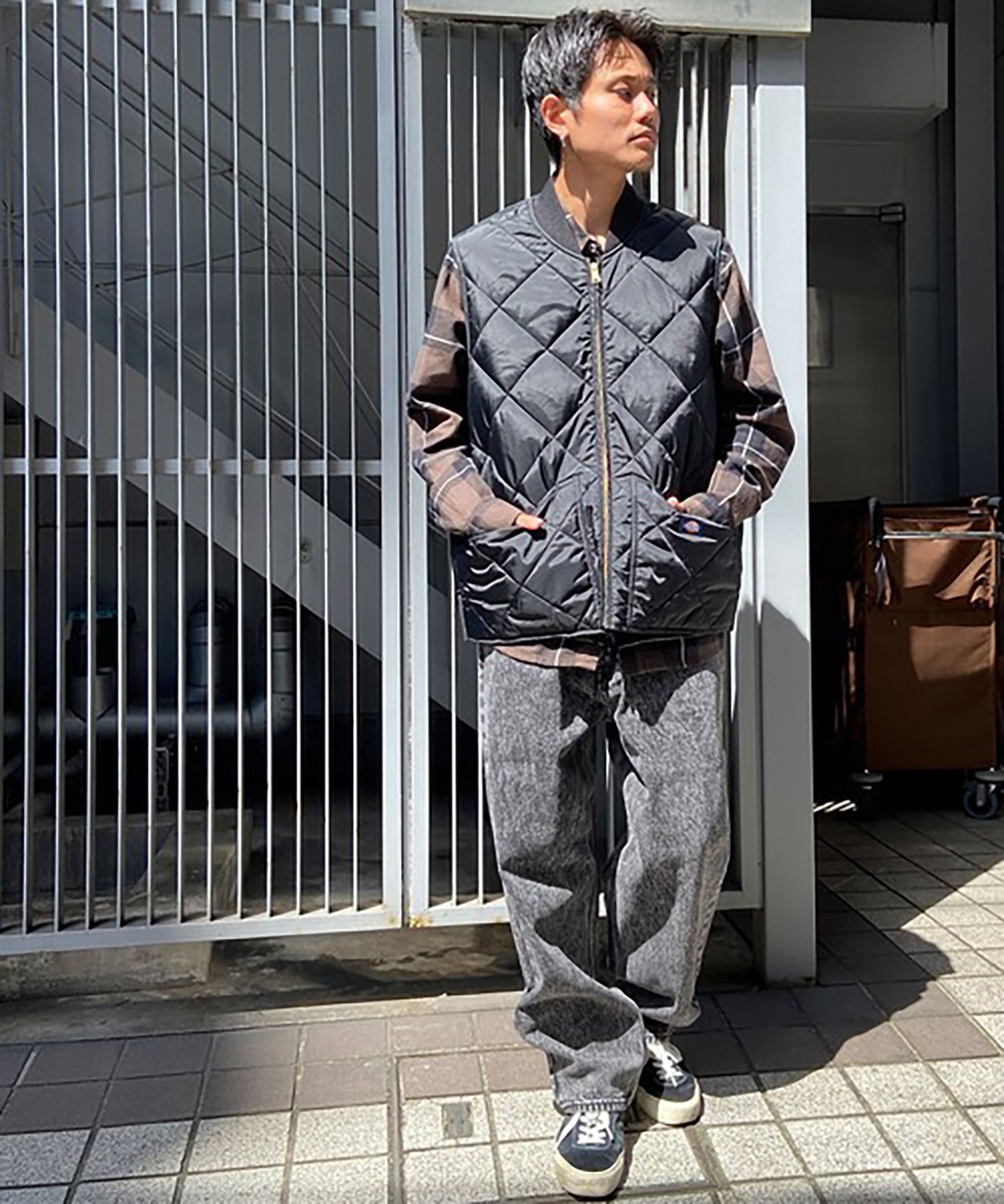 Dickies ディッキーズ NY/NW80200200 メンズ ベスト(80BK-M)