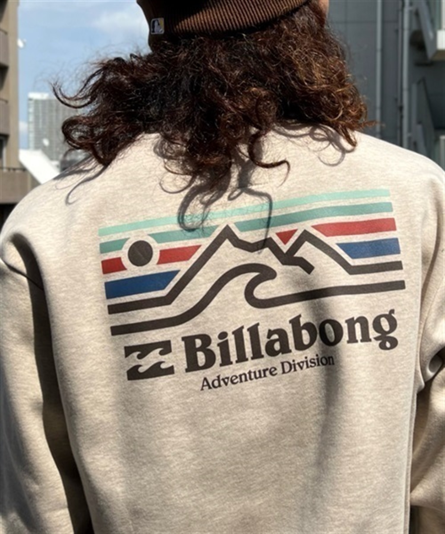 BILLABONG/ビラボン トレーナー スウェット バックプリント 撥水 裏起毛 BD012-012(DTL-M)