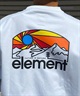 ELEMENT/エレメント SUNSET CREW WR ビックシルエット 撥水 BD022-046(WHT-M)