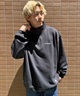 columbia/コロンビア SUNRISE EDGE HALF ZIP SWEATSHI トレーナー ハーフジップ裏起毛 ワンポイント 刺繍 UVカット PM4748(022-XS)