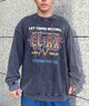 CHILLAX/チラックス メンズ スウェットトレーナー バンドTEE オーバーサイズ 234OO1TR093CL(BLK-5-M)