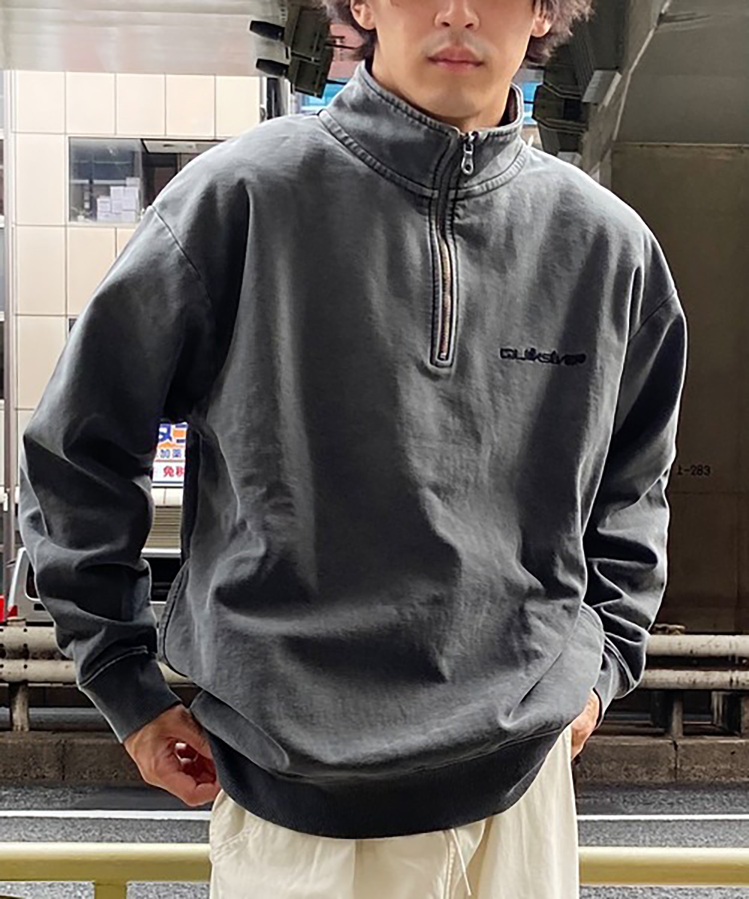 QUIKSILVER クイックシルバー ZIP/HLTD QPO234608M メンズ トレーナー