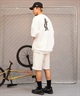 【クーポン対象】RVCA ルーカ OE HALF SWEAT CREW メンズ 半袖 トレーナー クルーネック バックプリント セットアップ対応 BE041-005(BLK-S)