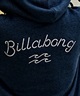 BILLABONG/ビラボン KNIT FLEECE ニット フリース ジップアップ パーカー 裏起毛 セットアップ対応 BD012-024(NVY-M)