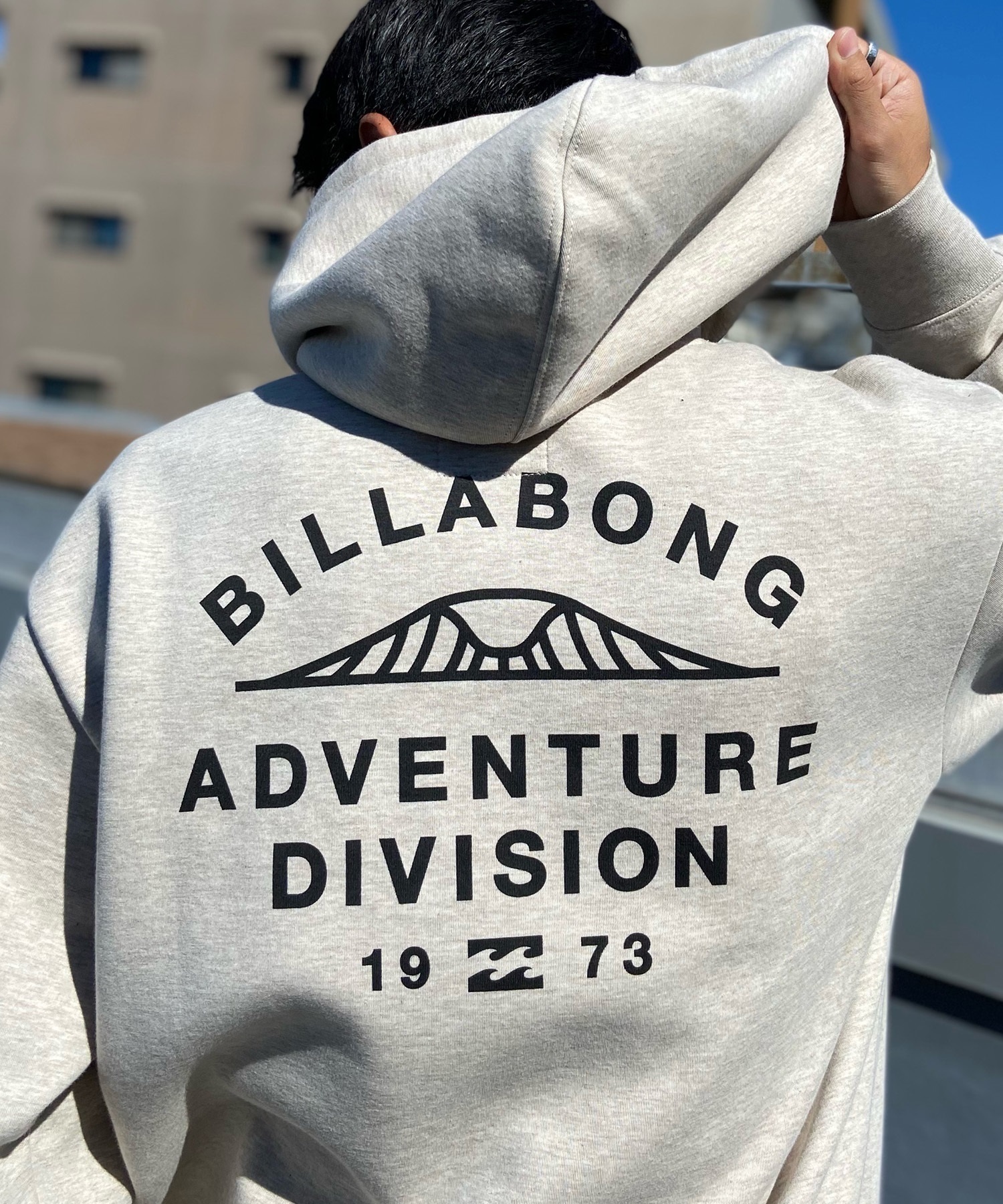 BILLABONG/ビラボン メンズ パーカー プルオーバー スウェット 撥水 裏起毛 ムラサキスポーツ別注 オンラインストア限定 BD012-032(CHI-M)