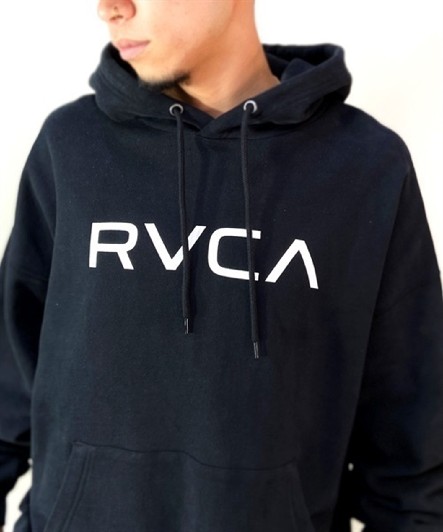 RVCA/ルーカ パーカー プルオーバー スウェット フーディー ロゴ 裏 