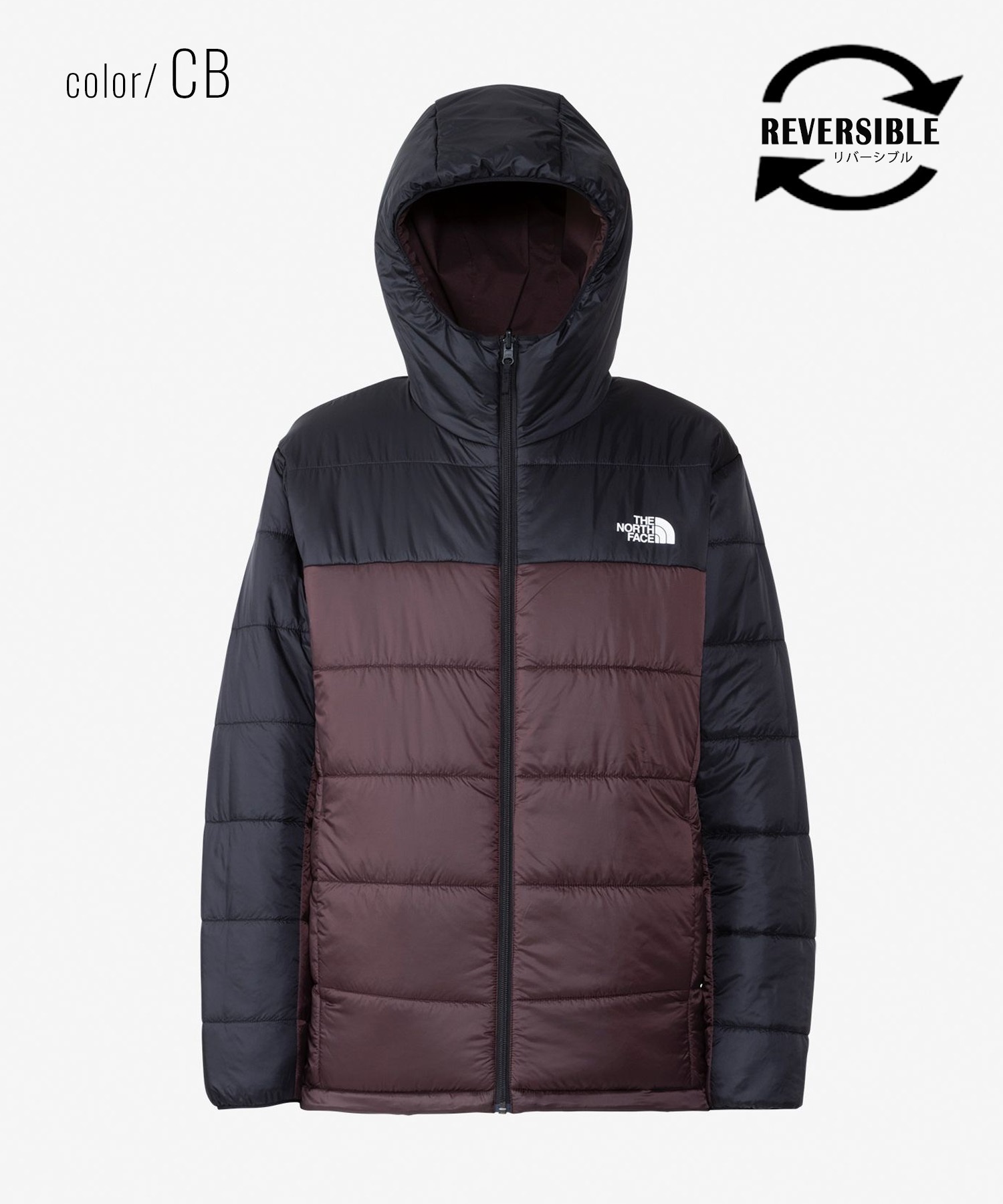 THE NORTH FACE/ザ・ノース・フェイス リバーシブルエニータイムインサレーテッドフーディ メンズ 中綿ジャケット アウター コールブラウン  NY82380 CB アウター/ジャケット｜ムラサキスポーツオンラインストア 通販