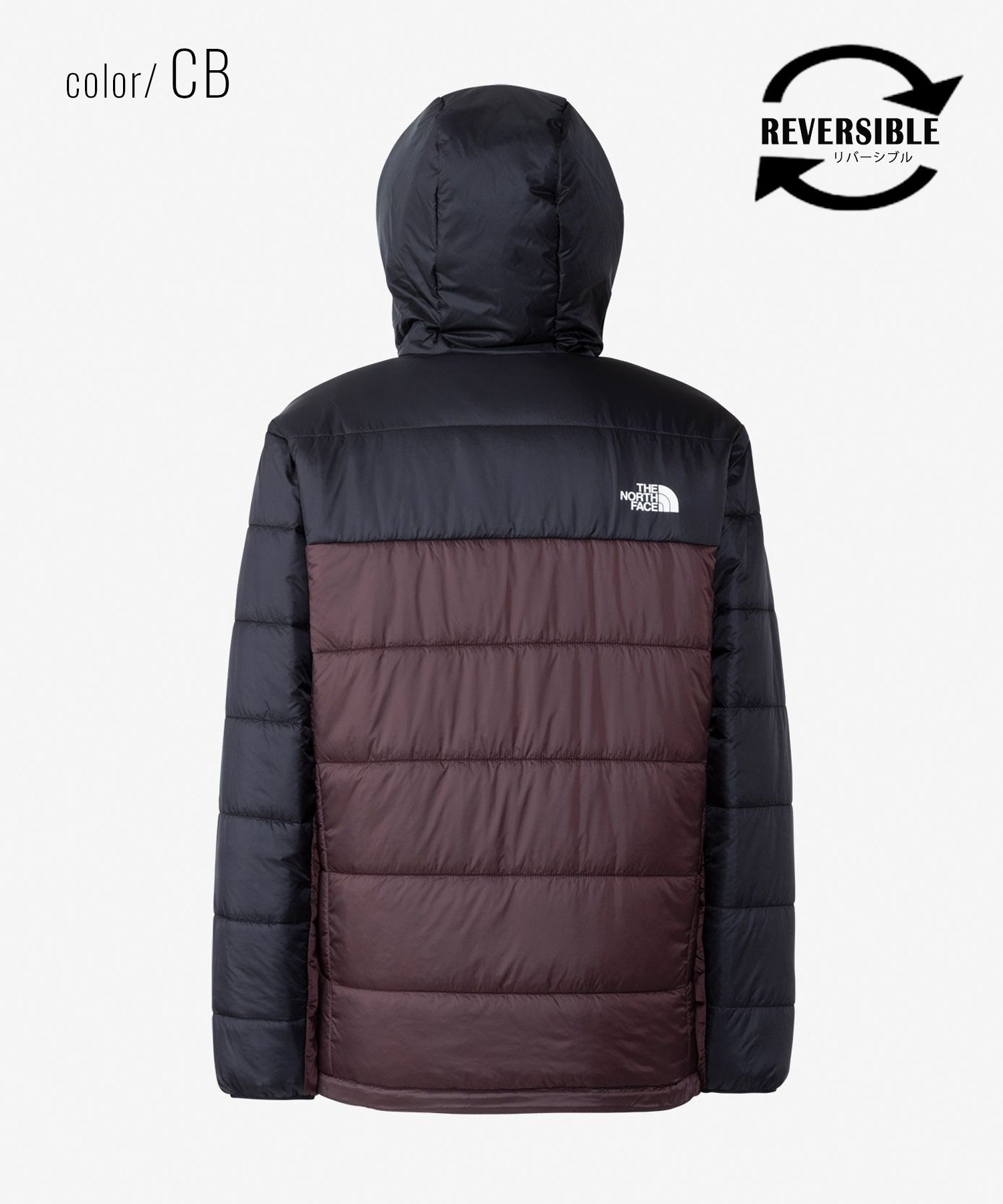 THE NORTH FACE/ザ・ノース・フェイス リバーシブルエニータイムインサレーテッドフーディ メンズ 中綿ジャケット アウター コールブラウン  NY82380 CB アウター/ジャケット｜ムラサキスポーツオンラインストア 通販