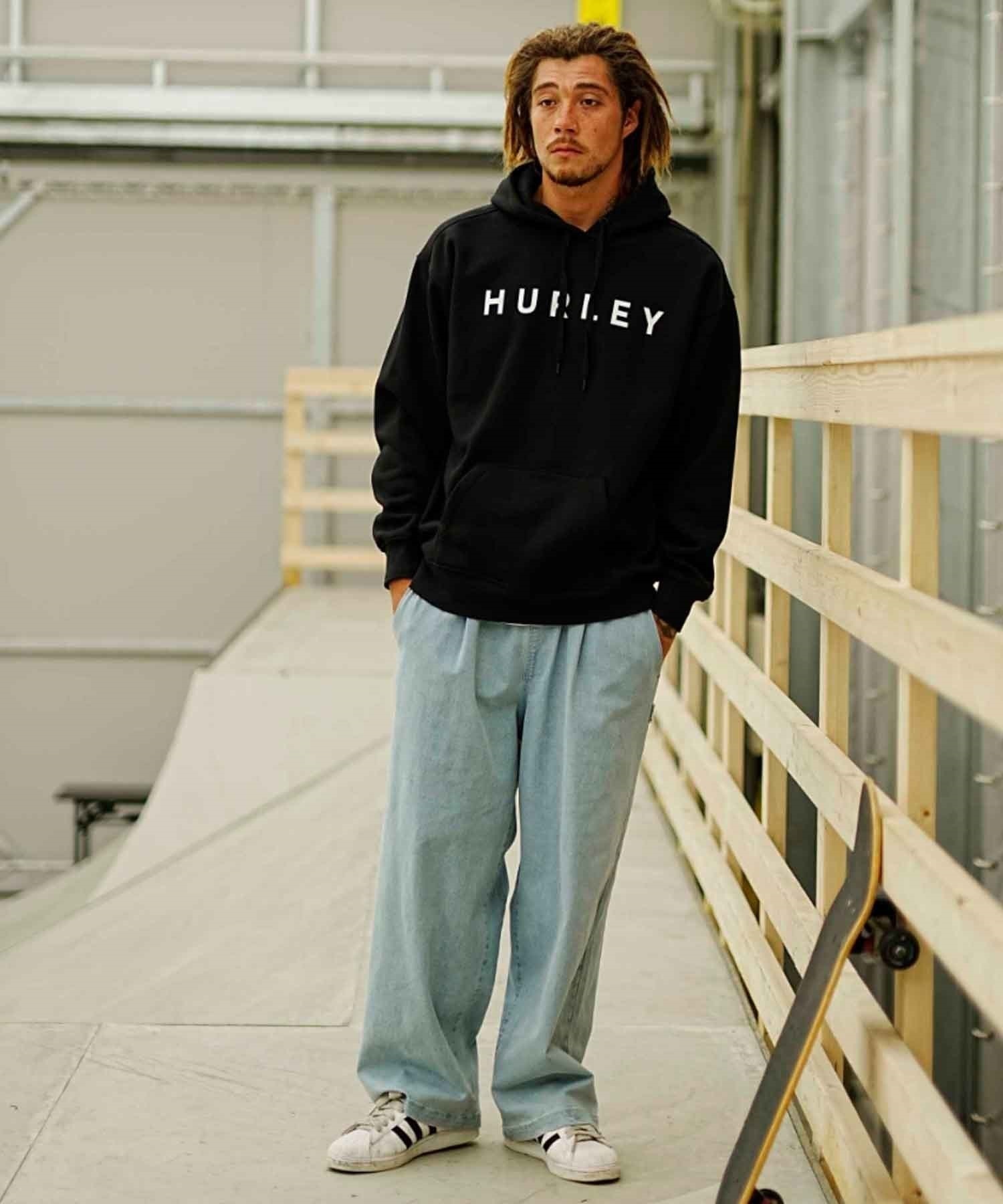 Hurley/ハーレー メンズ パーカー オーバーサイズ プルオーバー 裏起毛
