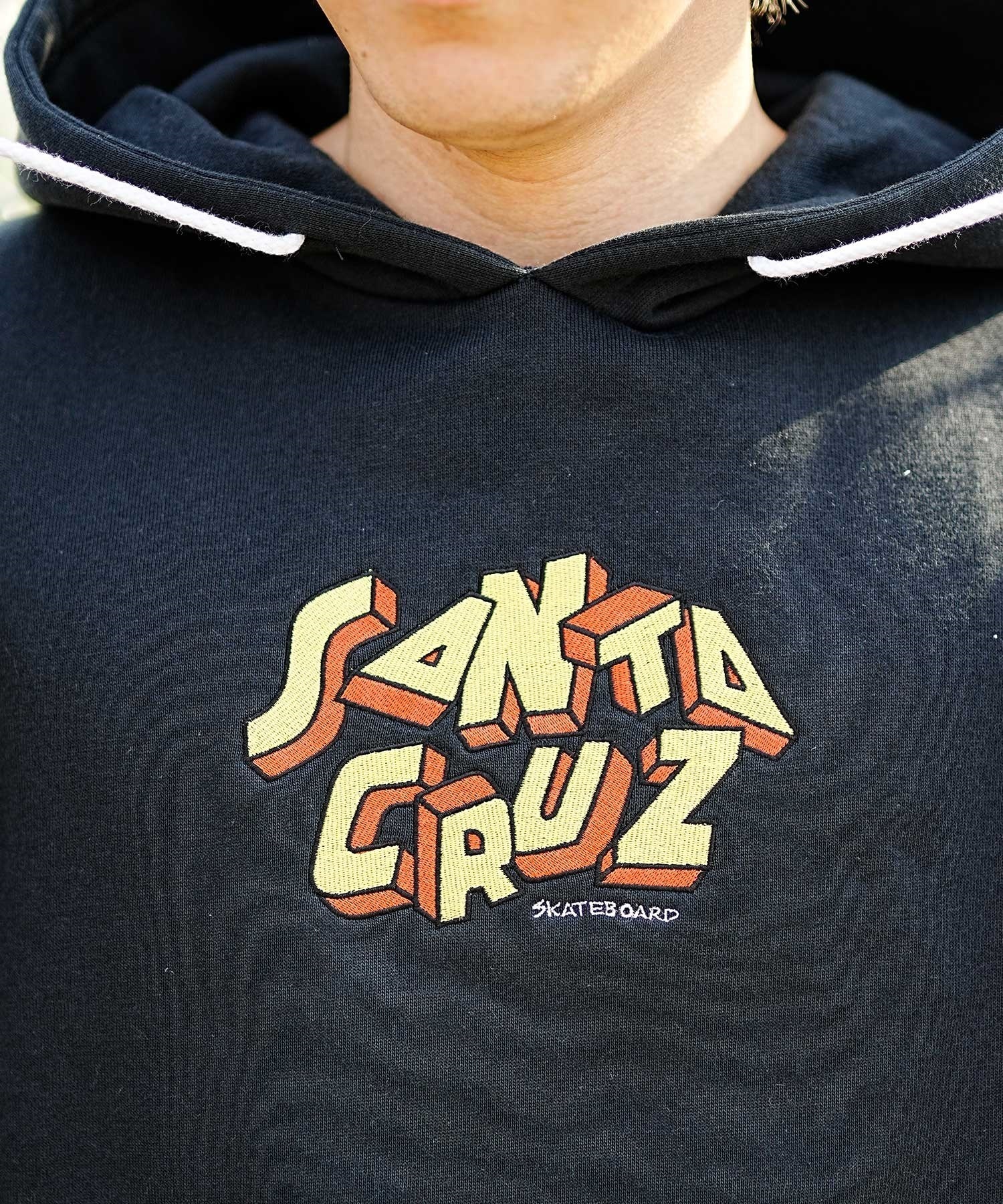 【ムラサキスポーツ限定】 SANTACRUZ/サンタクルーズ メンズ プルオーバー パーカー バックプリント 502233301 ムラサキスポーツ限定(BLGRY-M)