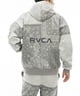 RVCA/ルーカ PATCHWORK BANDANA HOODIE メンズ パーカー プルオーバー スウェット ペイズリー柄 防風 撥水 セットアップ対応 BD042-045(BLK-S)