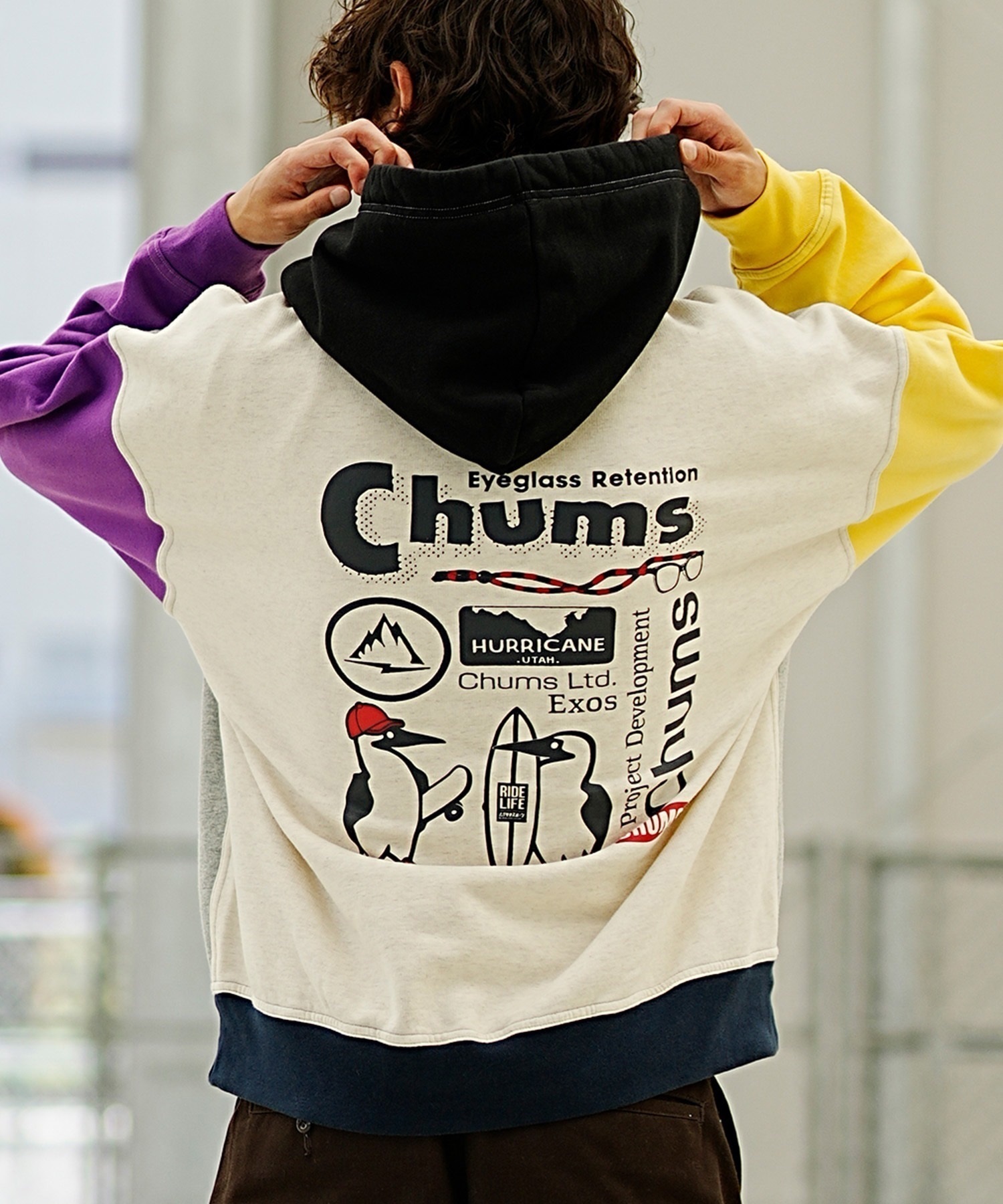 CHUMS/チャムス メンズ パーカー プルオーバー フーディー スウェット