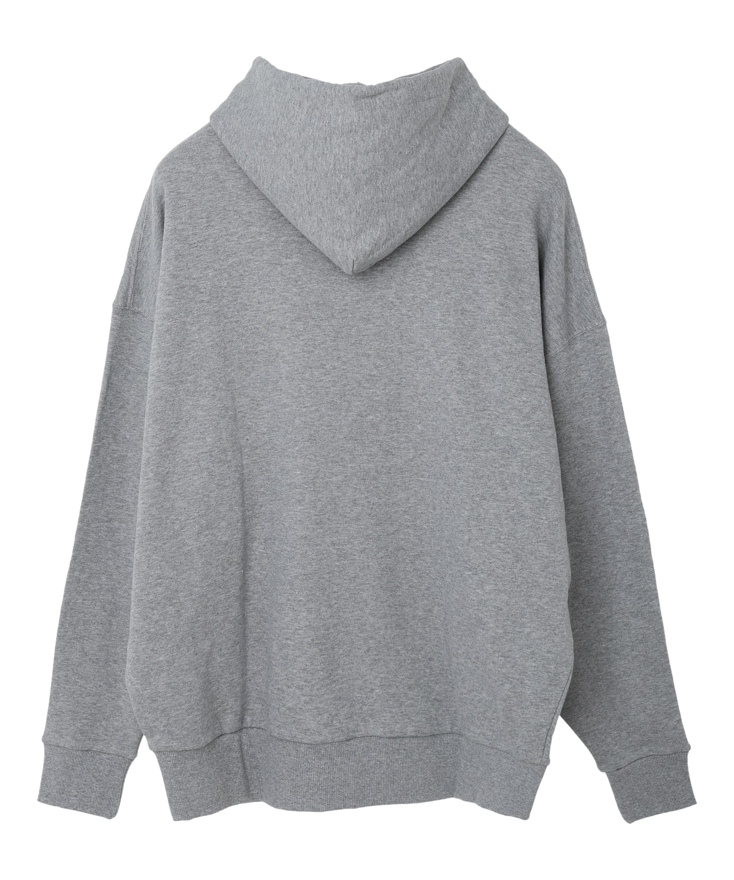 POLER ポーラー LOGO SUMMIT HOOD 233MCV0058 メンズ パーカー(GRAY-M)