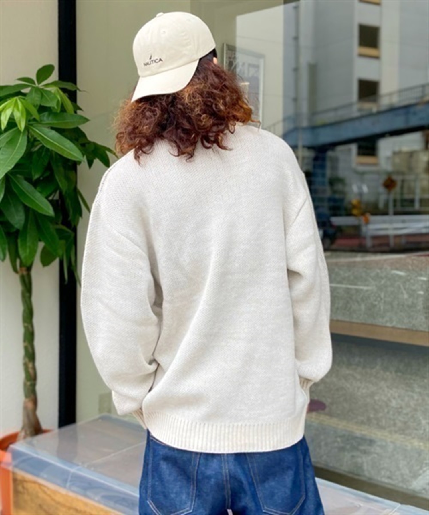 BILLABONG/ビラボン アクリルニット セーター クルーネック ニットトレーナー BD012-601(DTA-M)