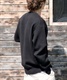 THRASHER/スラッシャー セーター バックワードロゴ ビックシルエット クルーネックニット 23MS-SW1 ムラサキスポーツ別注(GRY-M)