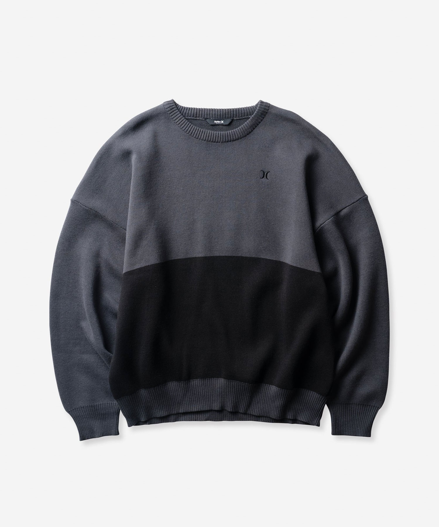 Hurley/ハーレー メンズ セーター クルーネック ブランドロゴ MSW2312029(BLK-M)