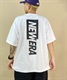 NEW ERA ニューエラ SS OS TEE PFMC VERT LOGO 13516845 メンズ 半袖 Tシャツ バックプリント KK1 A20(WHT-M)