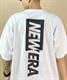 NEW ERA ニューエラ SS OS TEE PFMC VERT LOGO 13516845 メンズ 半袖 Tシャツ バックプリント KK1 A20(WHT-M)