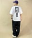 NEW ERA ニューエラ SS OS TEE PFMC VERT LOGO 13516845 メンズ 半袖 Tシャツ バックプリント KK1 A20(WHT-M)