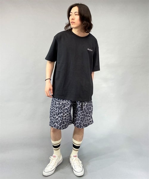 RVCA ルーカ HOT RVCA SS BD041-P27 バックプリント 半袖 Tシャツ