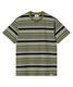 Carhartt WIP/カーハートダブリューアイピー 半袖Tシャツ バーコードストライプ ビッグシルエット I031603(GRGR-M)