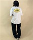 VANS バンズ 123R1010823 メンズ 半袖 Tシャツ ムラサキスポーツ限定 KK1 B24(BLACK-M)