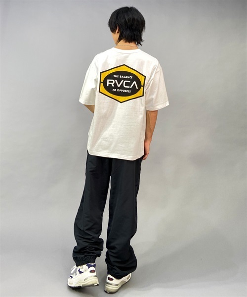 RVCA ルーカ INDUSTRIAL BD041-224 メンズ 半袖 Tシャツ バック