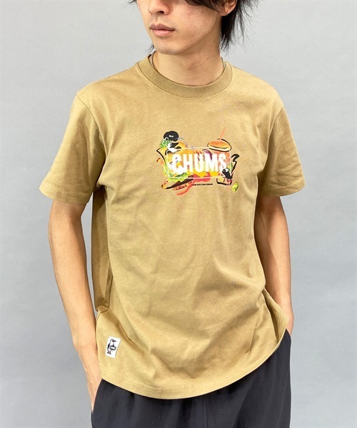 CHUMS チャムス CH01-2161 メンズ トップス カットソー Tシャツ 半袖