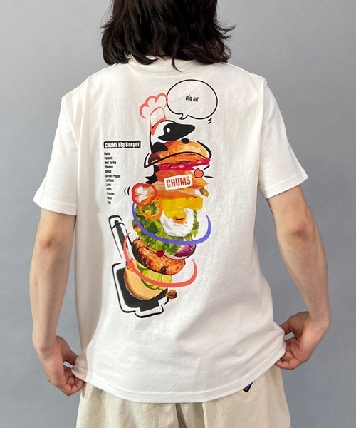 CHUMS チャムス CH01-2161 メンズ トップス カットソー Tシャツ 半袖