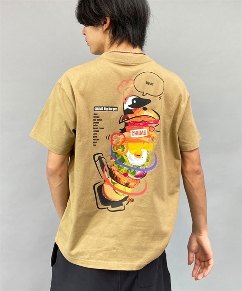 CHUMS チャムス CH01-2161 メンズ トップス カットソー Tシャツ 半袖